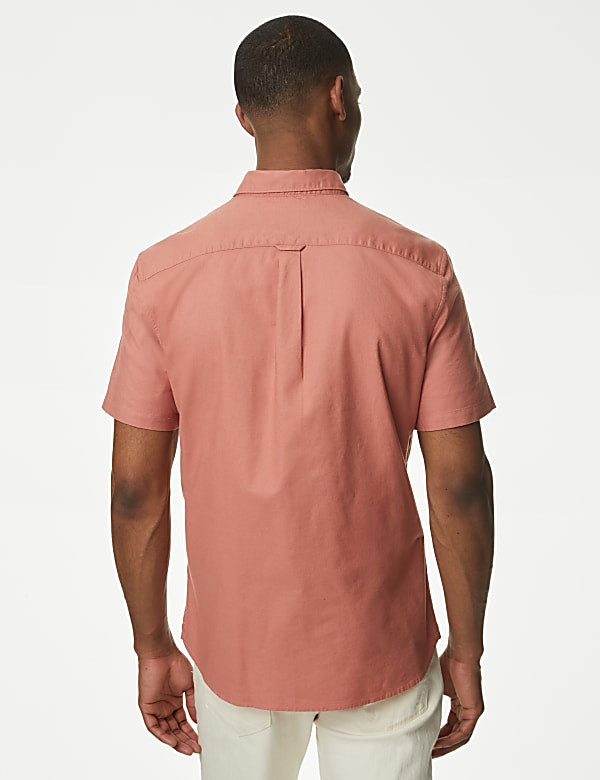 Easy Iron Pure Cotton Oxford Shirt