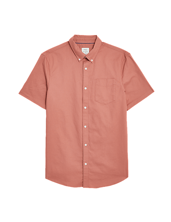 Easy Iron Pure Cotton Oxford Shirt