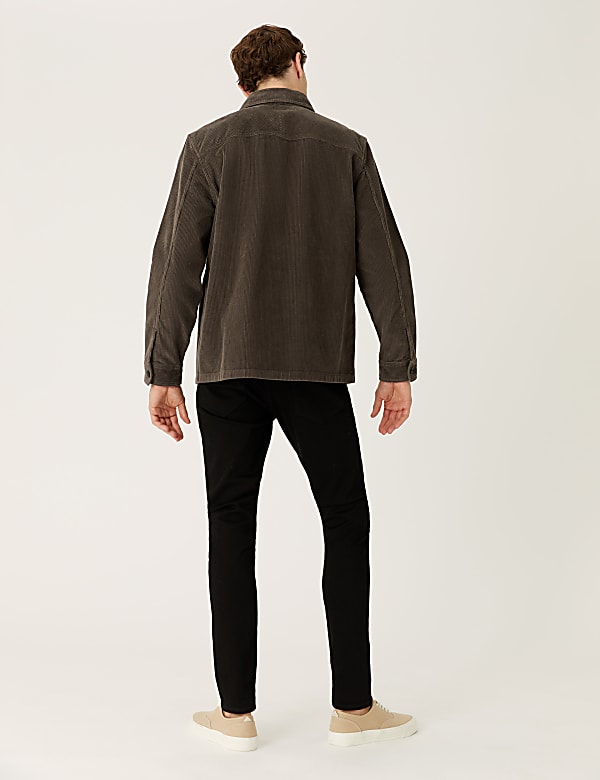 Pure Cotton Corduroy Overshirt