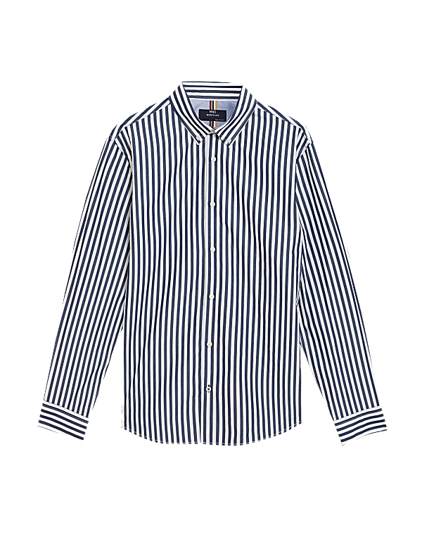 Pure Cotton Striped Shirt