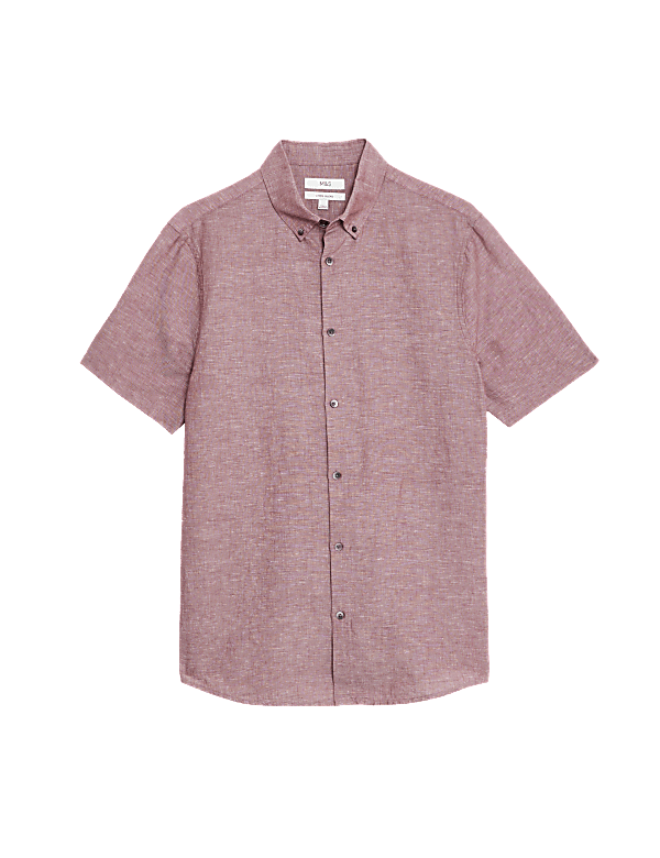 Easy Iron Linen Rich Shirt