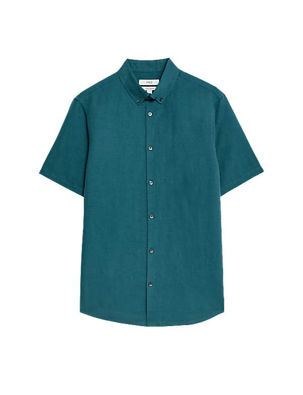 Easy Iron Linen Rich Shirt