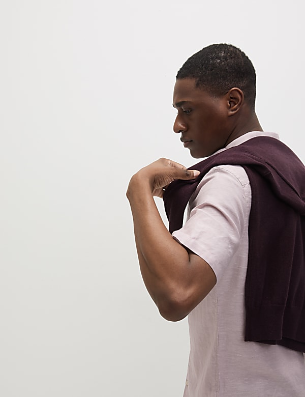 Easy Iron Linen Rich Shirt