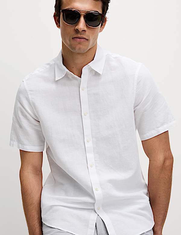Easy Iron Linen Rich Shirt