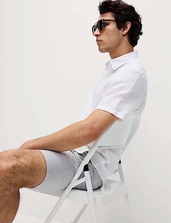 Easy Iron Linen Rich Shirt