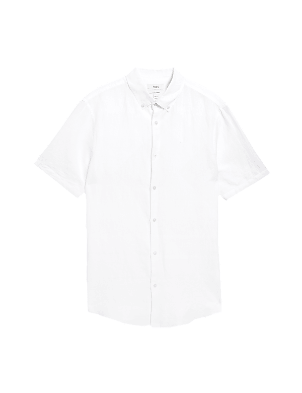 Easy Iron Linen Rich Shirt