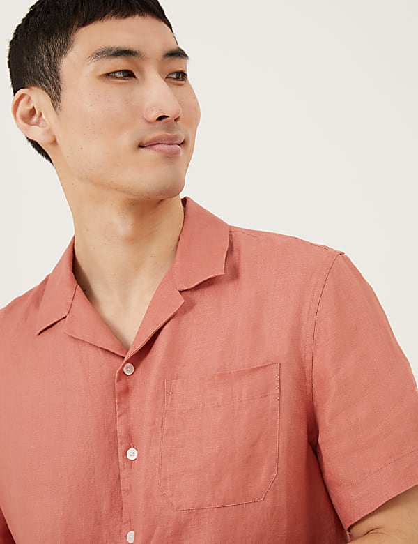Pure Linen Revere Shirt