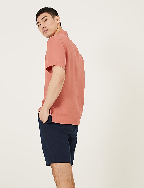 Pure Linen Revere Shirt