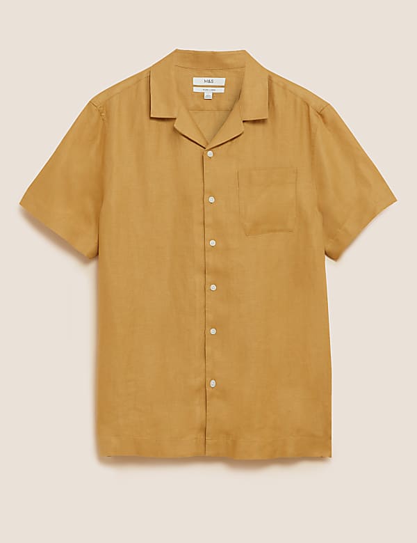 Pure Linen Revere Shirt