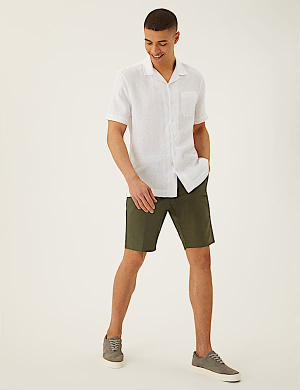 Pure Linen Revere Shirt