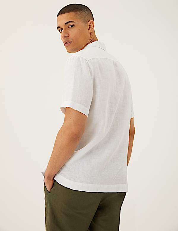Pure Linen Revere Shirt