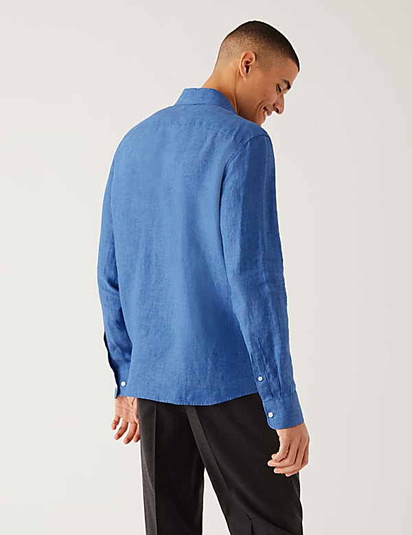 Pure Linen Regular Fit Shirt