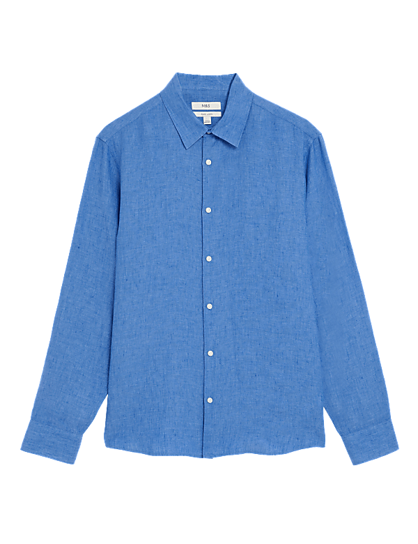 Pure Linen Regular Fit Shirt
