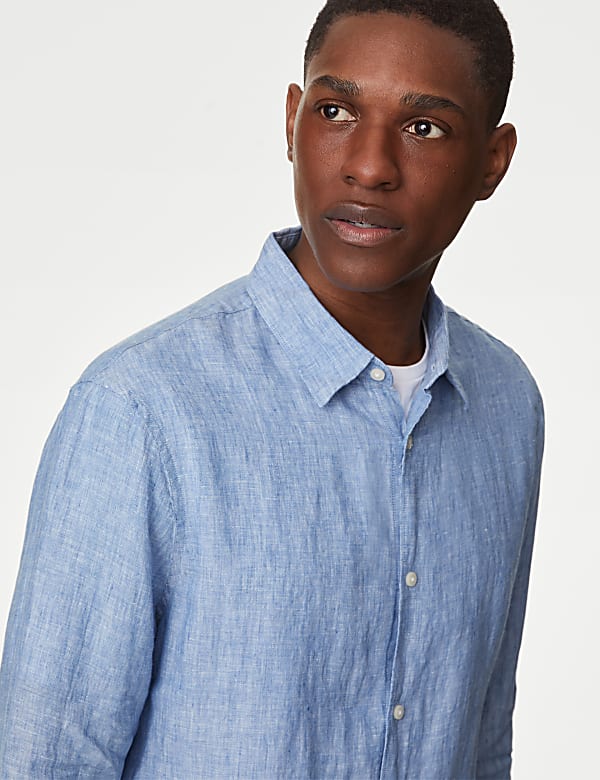 Pure Linen Regular Fit Shirt - AU