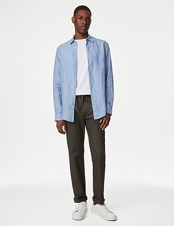 Pure Linen Regular Fit Shirt