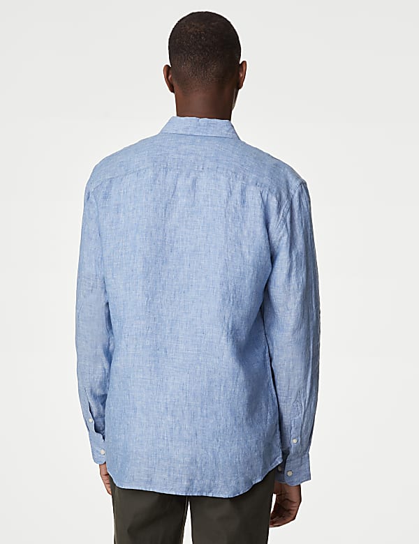 Pure Linen Regular Fit Shirt