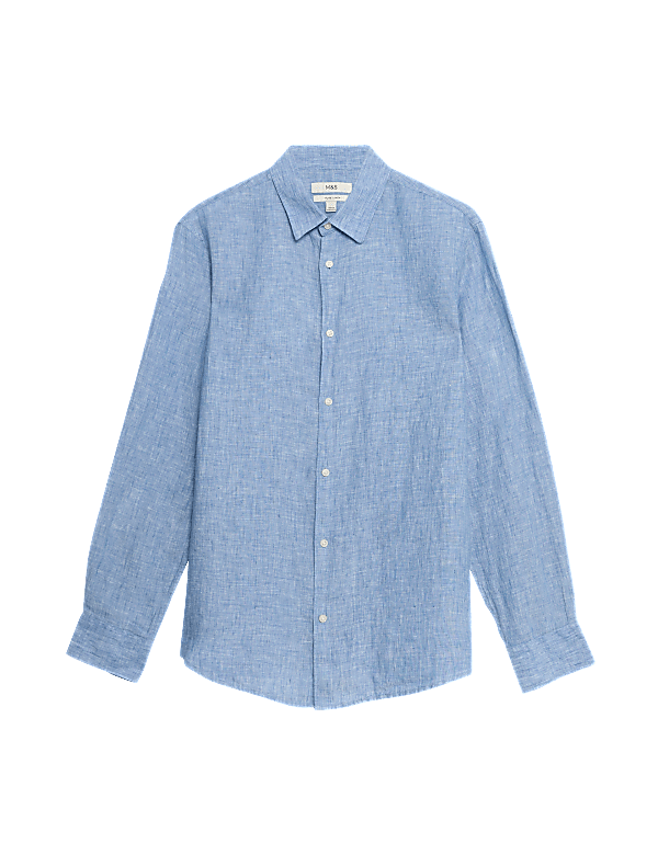 Pure Linen Regular Fit Shirt