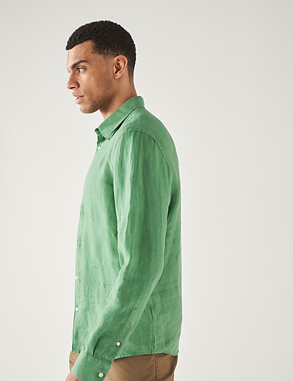 Pure Linen Regular Fit Shirt