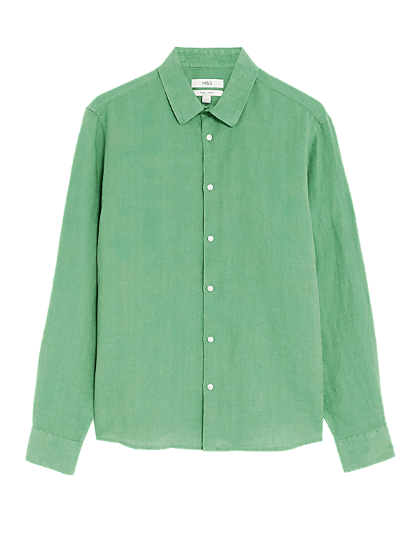 Pure Linen Regular Fit Shirt