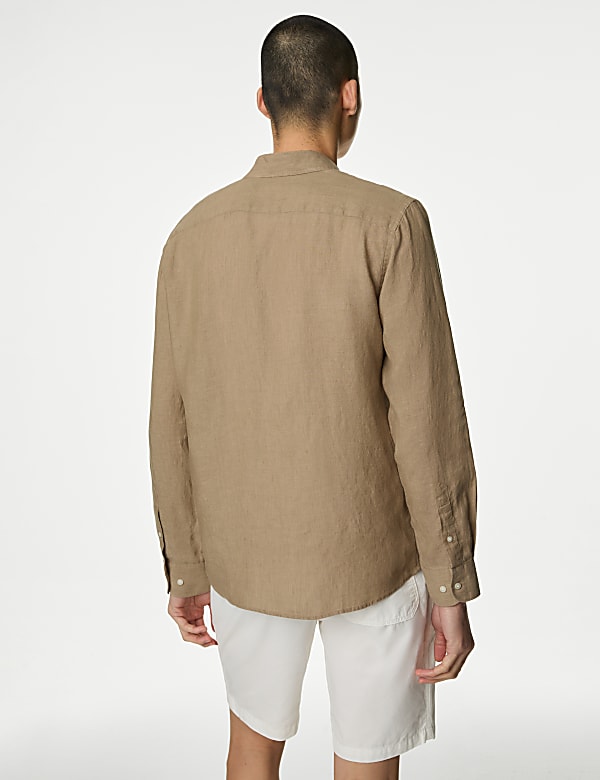 Pure Linen Regular Fit Shirt