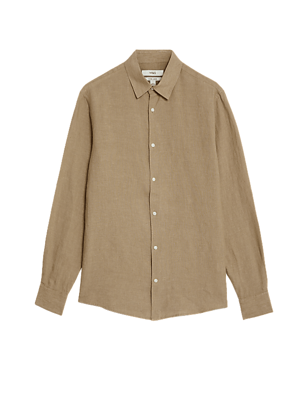 Pure Linen Regular Fit Shirt