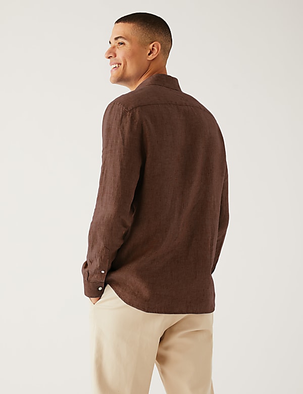Pure Linen Regular Fit Shirt