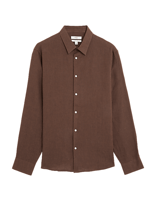Pure Linen Regular Fit Shirt