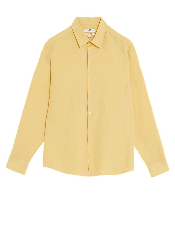 Pure Linen Regular Fit Shirt