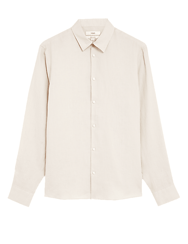 Pure Linen Regular Fit Shirt