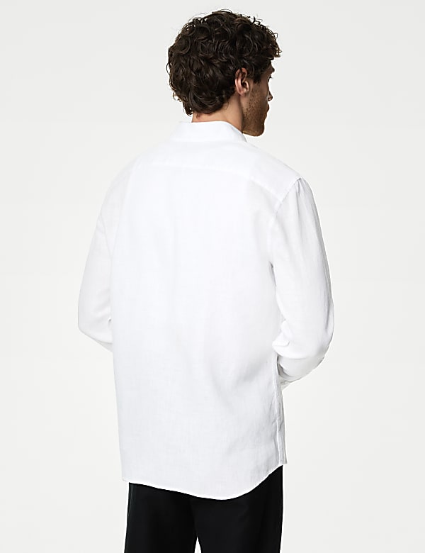 Pure Linen Regular Fit Shirt