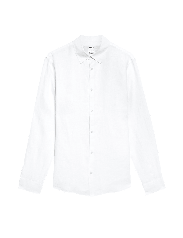 Pure Linen Regular Fit Shirt