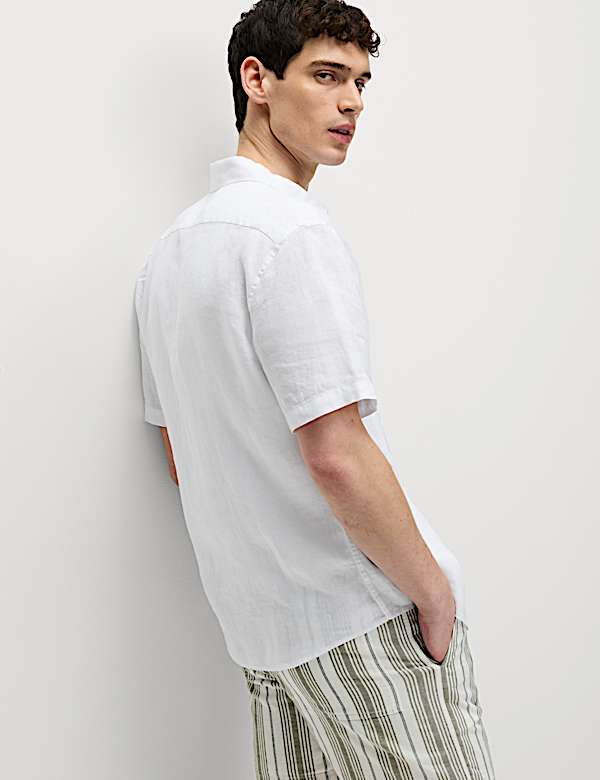 Easy Iron Pure Linen Shirt