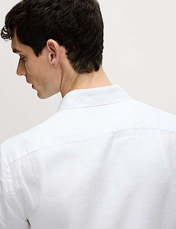 Easy Iron Pure Linen Shirt