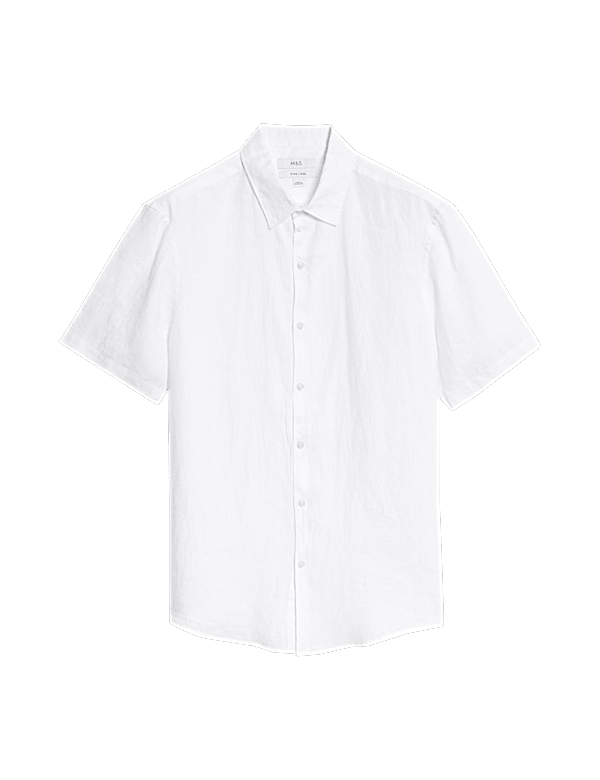 Easy Iron Pure Linen Shirt