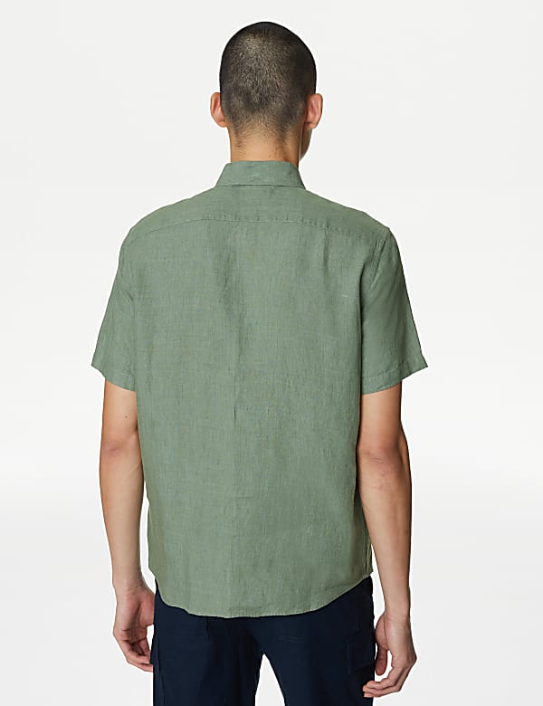 Easy Iron Pure Linen Shirt