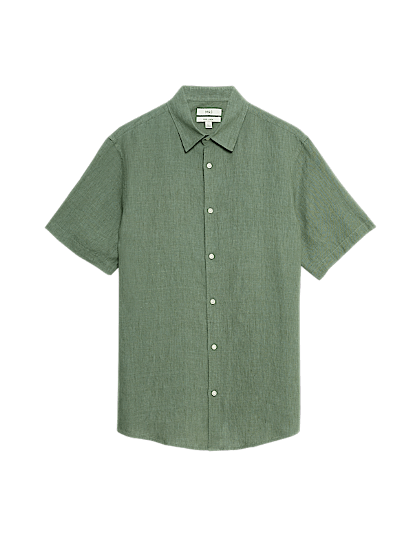 Easy Iron Pure Linen Shirt