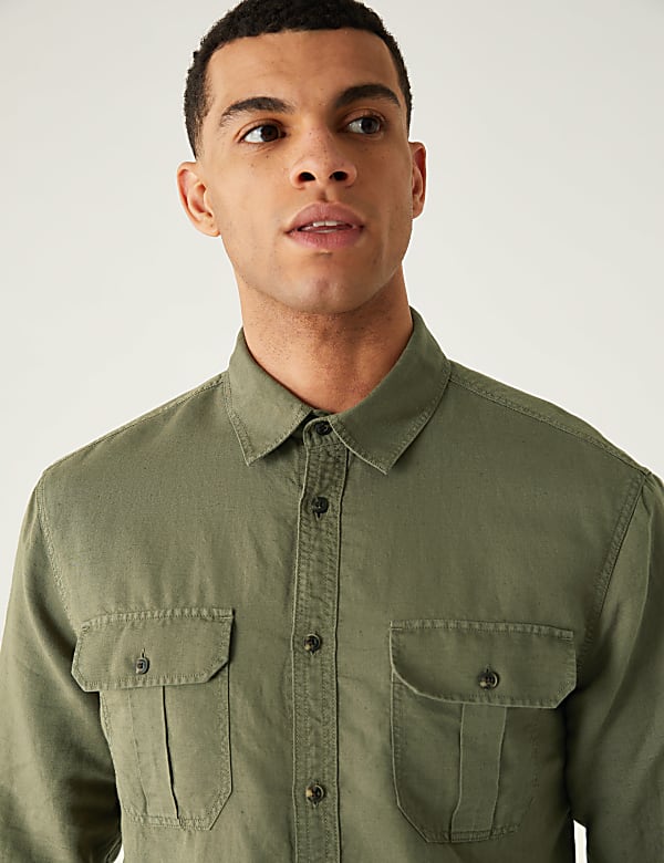 Linen Blend Shirt - RS