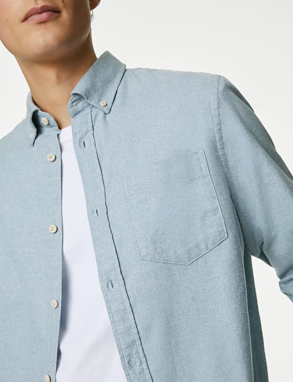 Pure Cotton Flannel Shirt