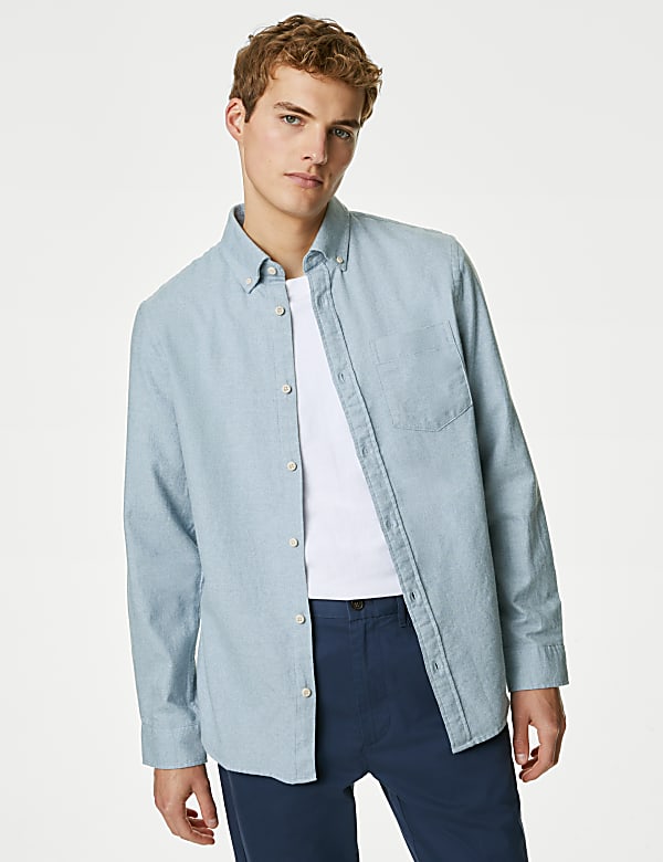 Pure Cotton Flannel Shirt