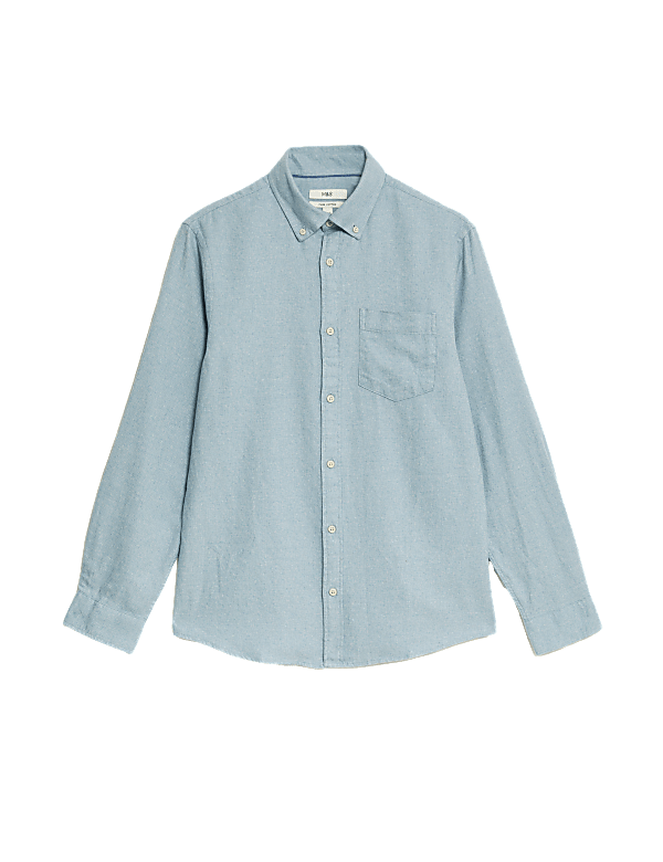 Pure Cotton Flannel Shirt