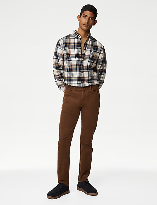 Pure Cotton Flannel Shirt