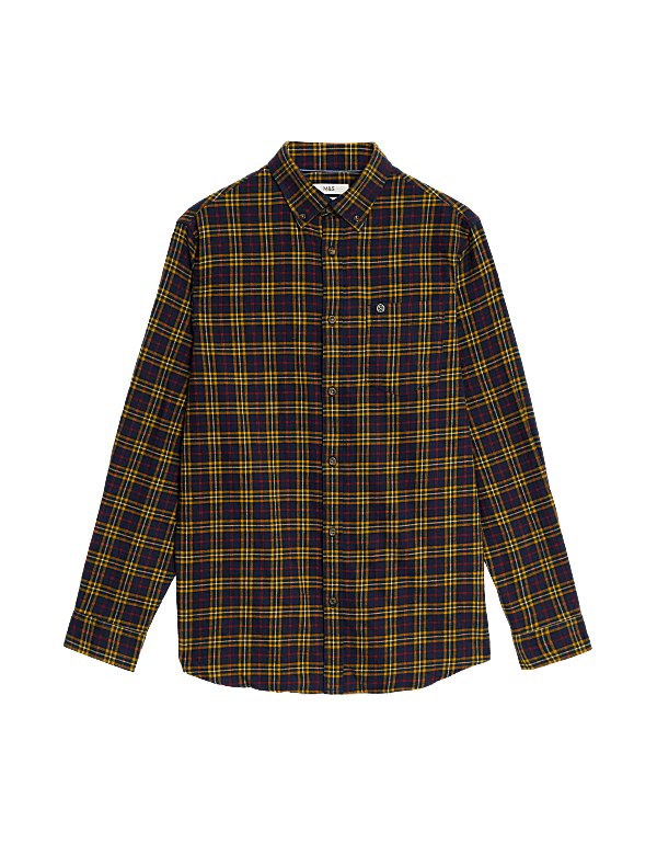 Pure Cotton Flannel Shirt