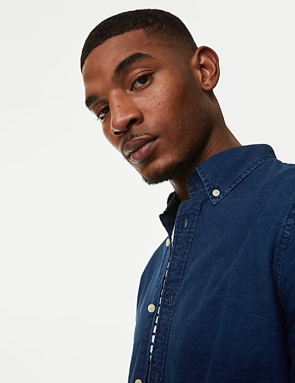Pure Cotton Denim Heritage Shirt