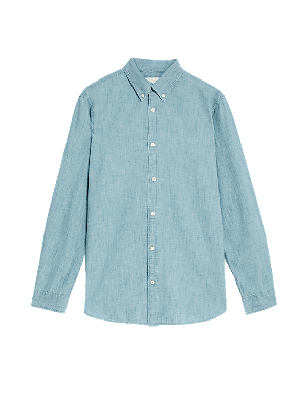 Pure Cotton Denim Heritage Shirt