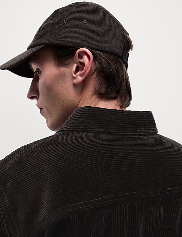 Pure Cotton Corduroy Overshirt