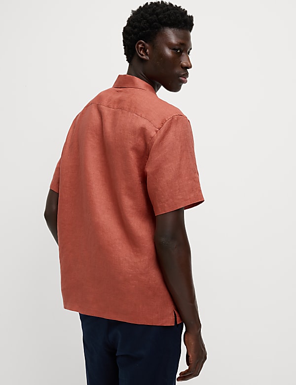 Pure Linen Short Sleeve Shirt