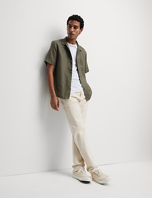 Pure Linen Short Sleeve Shirt
