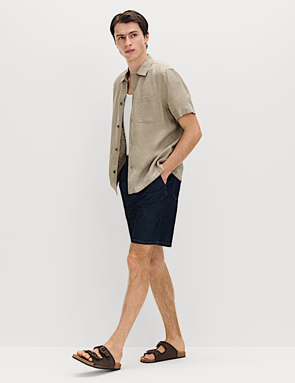 Pure Linen Short Sleeve Shirt