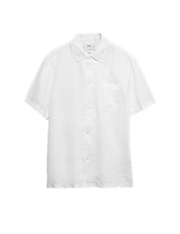 Pure Linen Short Sleeve Shirt