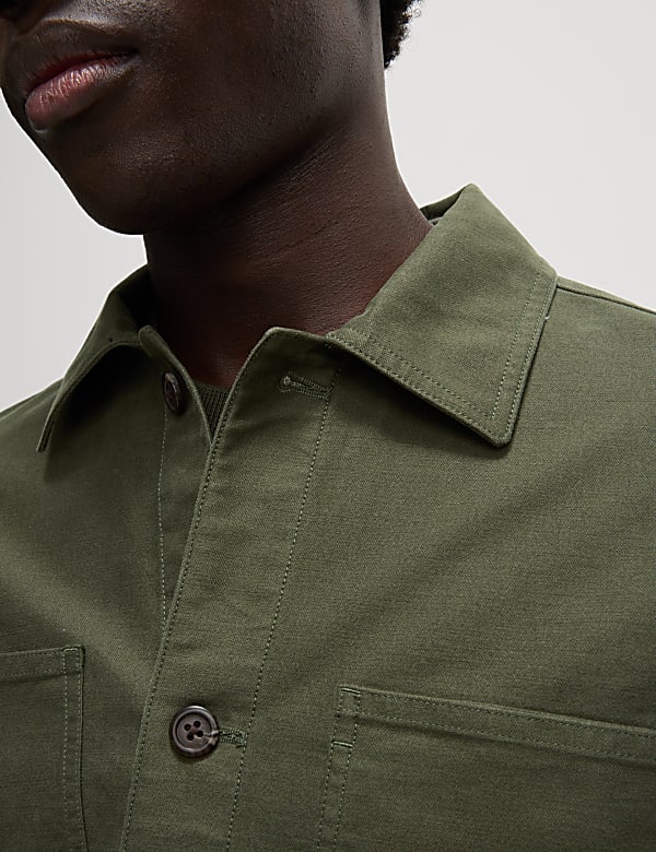 Cotton Rich Overshirt